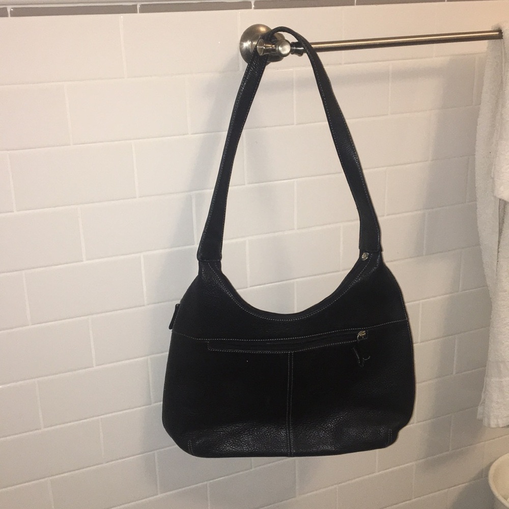 Black shower bag